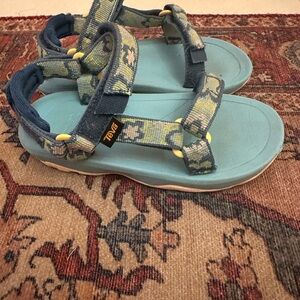 Teva Aqua and Navy Sandals